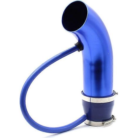 Kit d'admission d'air froid pour voiture de 76 mm/3 pouces, système d'admission d'air froid universel en aluminium, ensemble de tuyaux (1/4)