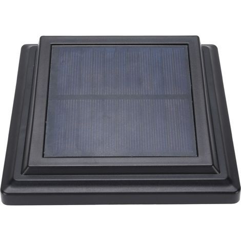 IP65 LED solar-powered gutter light, rainproof, dusk-to-dawn, for patio, fence, wall, stairs, yard decoration (1/5)
