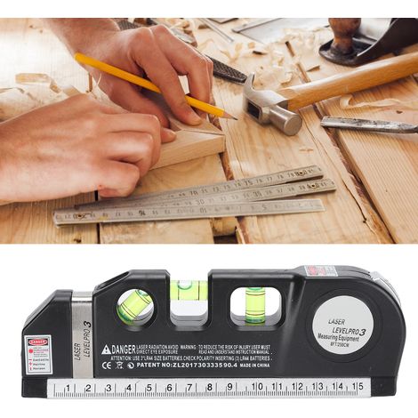 Niveau laser, mini-niveau, poinçonneuse à fil miniature multifonctionnelle infrarouge haute précision, projecteur de fil (1/5)