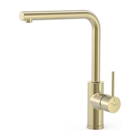 Mitigeur pour cuisine Cava doré - TRES 23044006CA