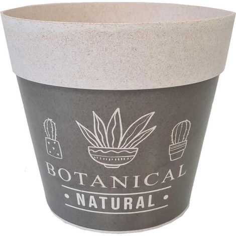 Cache pot en bambou botanique 15.5 cm (1/2)
