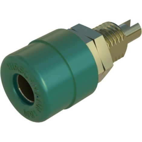 Hirschmann Test & Measurement BIL 20 Au  gn Laborbuchse Buchse, Einbau vertikal Stift-Ø: 4 mm Grün 1