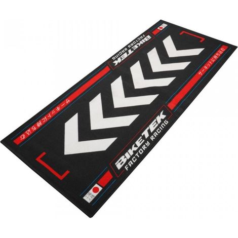 Tapis environnemental pour moto Biketek Garage Mat Rising Sun (1/2)