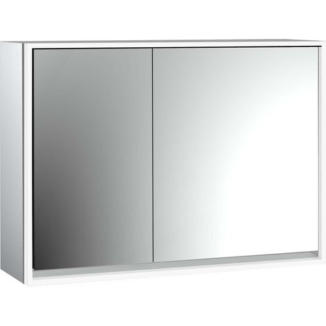 emco loft Armoire de toilette avec éclairage, 1000mm, 2 portes, (1/5)