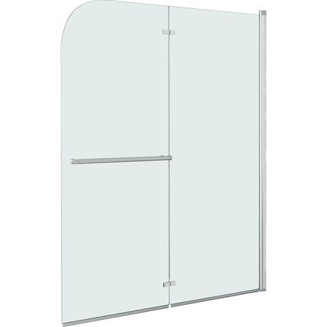 Maison Exclusive - Box Doccia Pieghevole a Libro 2 Pannelli in ESG 95x140 cm