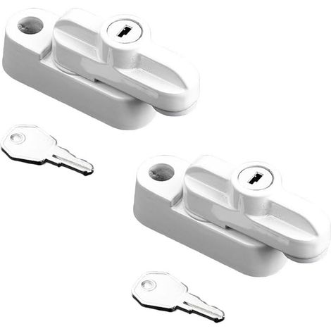 Lot de 2 clés de verrouillage de fenêtre (1/5)