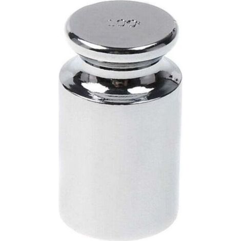 Electronic scale calibration weight, weighing 100g, silver, chrome steel, debugging weight (1/4)