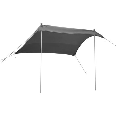 Tienda de playa 200 x 200 x 170 cm gris 030011115 (1/5)