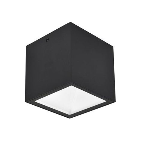 Faretto da incasso a tubo LED Gemini nero opaco 7W 3000K IP65 per esterni (1/2)