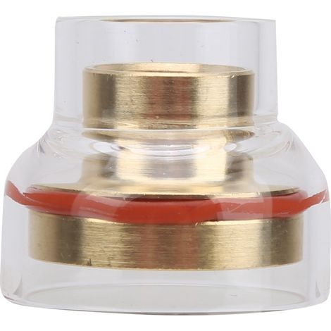 Carafe en verre soufflé avec accessoires en laiton, 1,6 litre, ensemble de service à boisson, pichet élégant pour table et cuisine. (1/5)