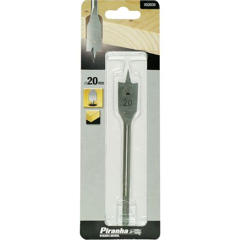 BLACK&DECKER - PUNTA A TESTA PIATTA 20MM (1/2)