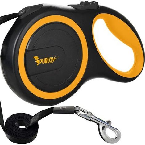 Laisse automatique pour chien 5m/15kg Purlov 19788 (1/5)