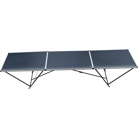 Oypla 3m Aluminium Folding Wallpaper Pasting Decorating Table (1/4)