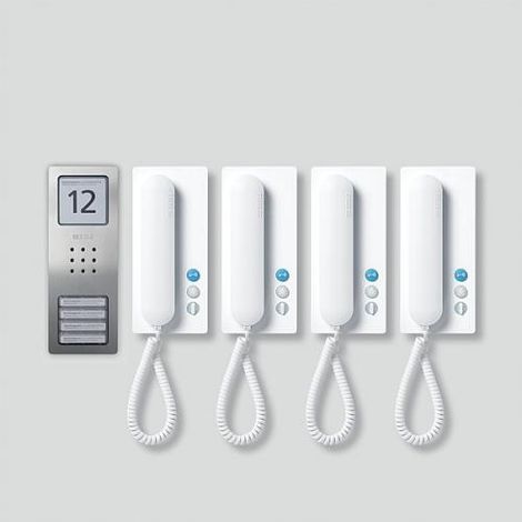 Siedle SET CA 812-4 E/W interfono acero inoxidable