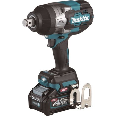 Avvitatore a impatto a batteria Makita 40 V max. / 4,0 Ah, 2 batterie + caricabatterie nel MAKPAC (1/2)
