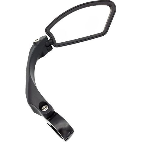 Specchietto retrovisore per auto in acciaio inox, riflettore regolabile, specchio rotante a 360 gradi - Destro