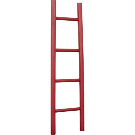 Biscottini Bathroom Towel Ladder - Wooden Towel Hanger Ladder - Decorative Wall-Mounted Towel Rack (1/5)
