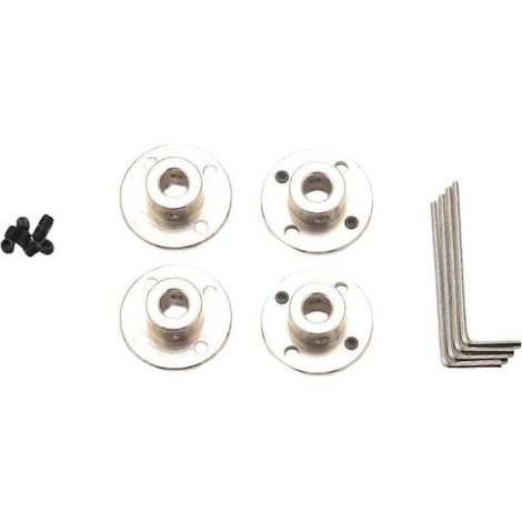 8-mm-Flanschverschraubung, Modell Guide Steel (4er-Packung)