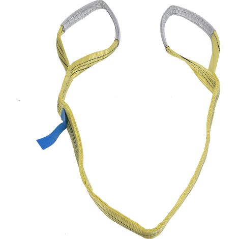 Decdeal 3T Flat Hubing Sling PES Gurtburte Hochfestigkeit Kranzubehör breit 75 mm4 Meter