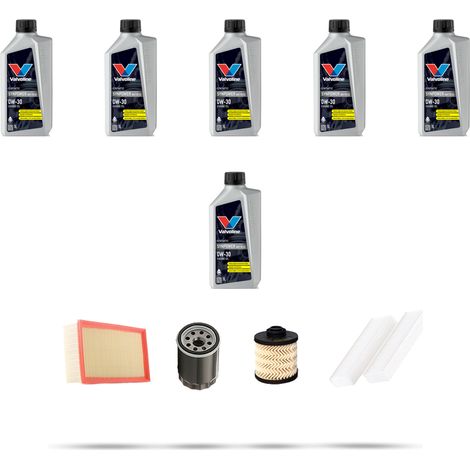 Kit tagliando 4 FILTRI e 6L OLIO compatibile con Peugeot 3008 II 2.0 BluHDI 133kw Dal 2016 (1/5)