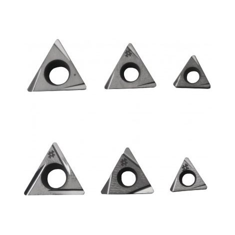 Juego de cuchillas de metal duro para acero (portacuchillas No. 4, 3, 2 y 1)  OPTIMUM