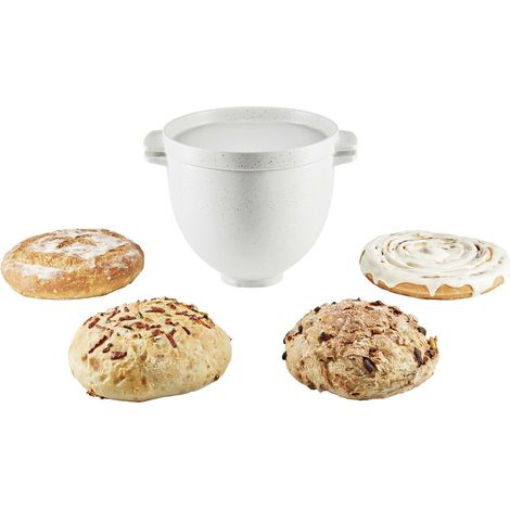 KITCHEN AID Brotbackrührschüssel 4,7l weiß