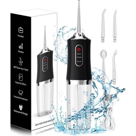 Électrique dentifrice personnalisé portable maison eau soie dentaire lave dents oral Cleaner dentifrice