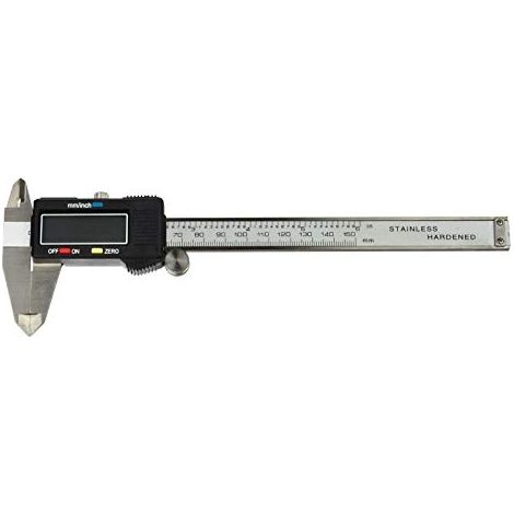 Strumento di misura elettronico geko g01493 precisione 0.01 mm 150 mm