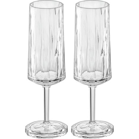 Lot de 2 flûtes à champagne 180 ml (1/2)