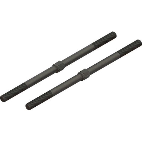 Steel Turnbuckle M6x130mm (Black) (2)