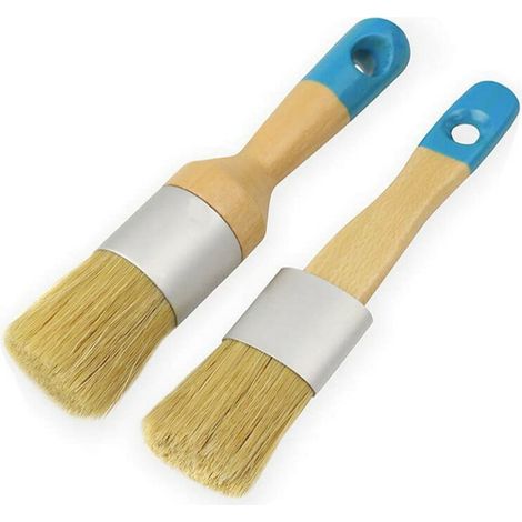 Furniture Chalk and Wax Brush Set, DIY Painting and Waxing Tools, Milk Paint, Stencils