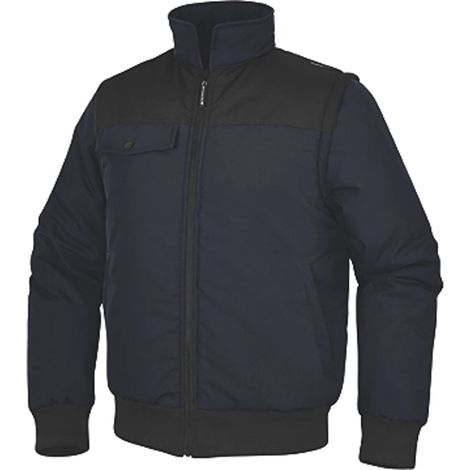 Blouson 2 en 1 NEWDELTA2 à manches amovibles bleu marine noir T2XL DELTA PLUS NEWD2MNXX (1/3)