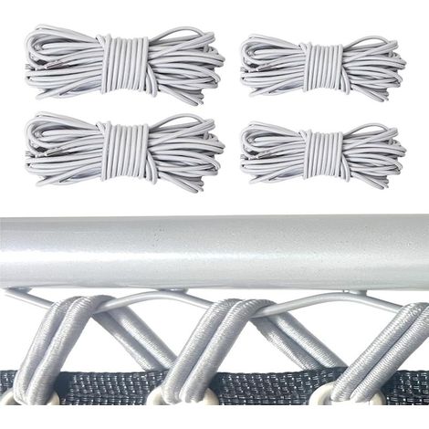 Corde Remplacement élastiques 4pcs, Corde Elastique, Convient pour Transat Jardin Exterieur Fauteuil Jardin Exterieur Chaises Longues De Jardin Chaises De Plage Patio Et Autres Chaises (1/5)