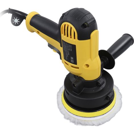 Kit de lustrage et polissage électrique 700W 125mm, ponceuse à disque pour cirage et lustrage, prise EU 220V (1/5)