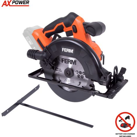 FERM - AX-POWER - Akku-Handkreissäge - 20V - ohne Akku & Ladegerät.