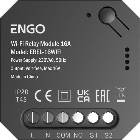Radiatore elettronico wireless M30X1.5, alimentato a batteria, bianco (1/2)