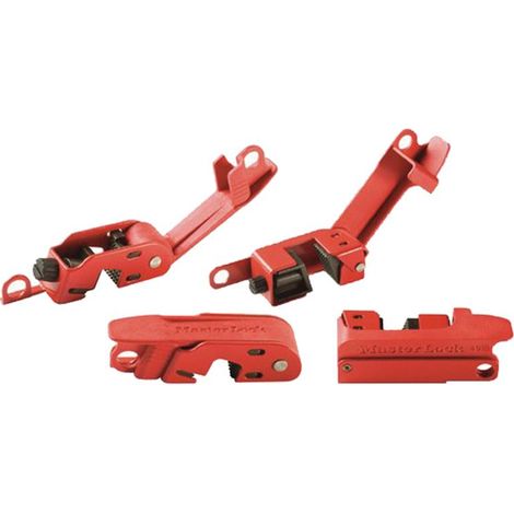 Master Lock 506 Griptight Circuit Breaker Lockout Set (491B + 493B) MLKS506 (1/3)