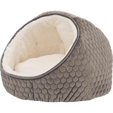 Trixie Livia lit pour chien taupe/crème Ø 45 × 33 cm (1/5)