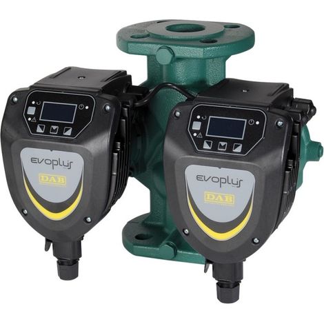 Circulateur double EVOPLUS 40/220 à brides DN32 HMT 4 mCE chauffage et climatisation petits collectifs - THERMADOR EVOD40220
