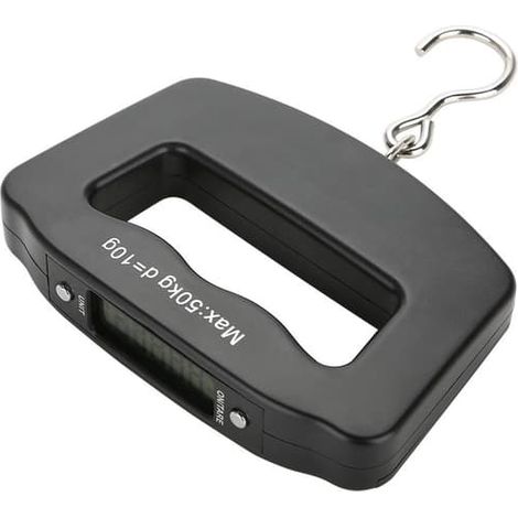 Bärbar Mini Digital Fiskvåg 50kg 10g Exakt Bagageviktsmätning