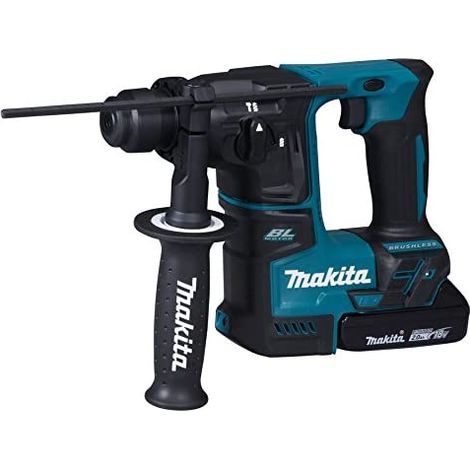 Makita DHR171RAJ Martillo Perforador Sin Cable 18 V Azul Negro (1/5)