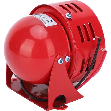 Avertisseur sonore miniature BERM pour voiture, alarme de moteur, avertisseur haute puissance, capteur industriel automatisé MS-190 DC24V (1/5)