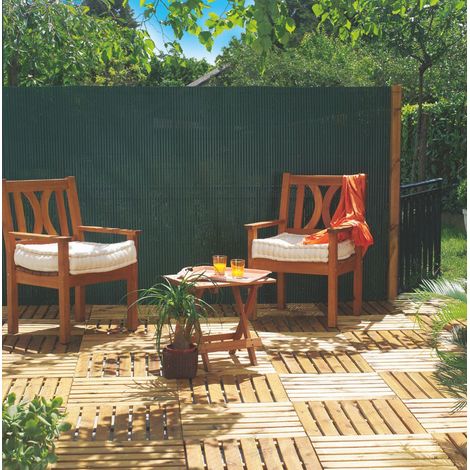 Ovale Synthétique Haies 1 x 3m Bambu (1/5)