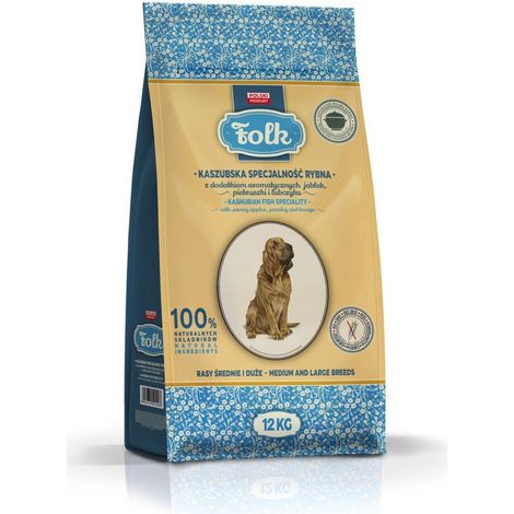 Spécialité de poisson cachoube FOLK aux pommes aromatiques, persil et livèche 12 kg (1/4)
