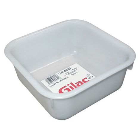 Cuvette Carrée Blanche - Gilac