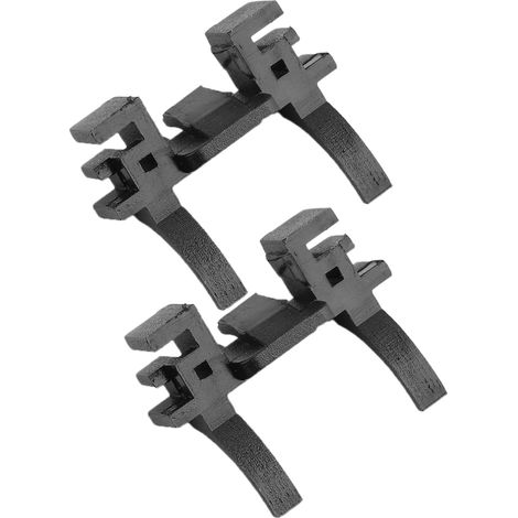 Schwarzes und rotes Notstromkabel für Kraftfahrzeuge mit EC5-Schnittstelle und Krokodilklemmenanschluss (1/5)
