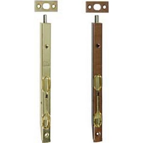 20PZ CATENACCI A LEVA FRONTALE DA INCASSO - mm.150x16 bronzato (D.00320.15.22)