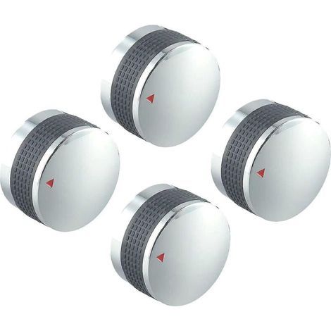 Ensemble de 4 boutons de commande pour barbecues à gaz, 58 mm et 50 mm, pièces de rechange pour outils de jardin et barbecues. Durable - AquaForge (1/5)