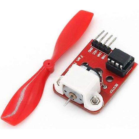 Module moteur de ventilateur 5V L9110, hélice de ventilateur, développement de robot de lutte contre les incendies (DIY) (1/5)