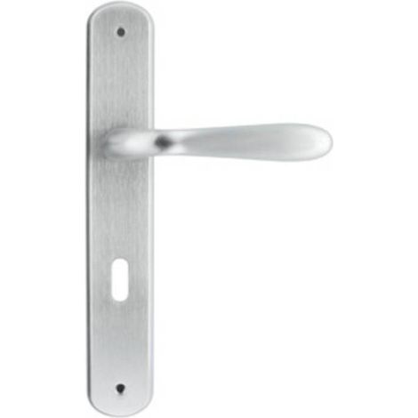 MANIGLIA GOCCIA Q 8/70 1126 CROMO SATINATO